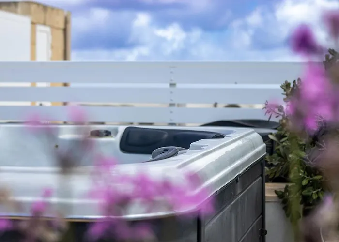 Rooftop Hideaway, Jacuzzi, Bbq & Petss *